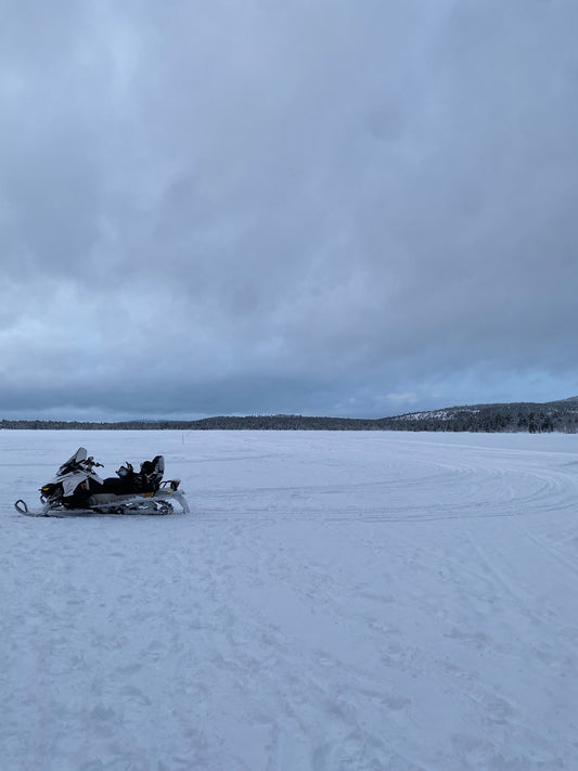 Snowmobile tour Sámi Historical Sights with Visit Inari